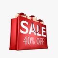 40% OFF Shopping Bag