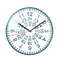 48 ours clock Royalty Free Stock Photo