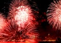 The 4th of July fireworks in NYC Royalty Free Stock Photo