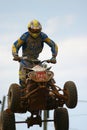 4wheel jump Royalty Free Stock Photo