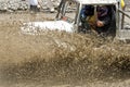 4X4 Racers through mud in Ecuador