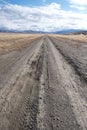 4x4 trail stretches ahead, NW Nevada