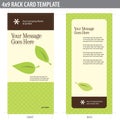 4x9 Rack Card Brochure Template