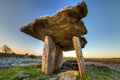 5 000 years old Polnabrone Dolmen in Burren