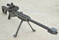 .50 Caliber Sniper Rifle Royalty Free Stock Photo