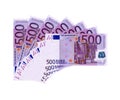 500 Euro Royalty Free Stock Photo