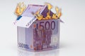 500 euro in fire