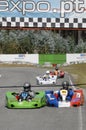 500 miles of Battle / Palexpo CPRTP 2009 of Kart Royalty Free Stock Photo