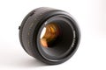 50mm auto-focus camera lens Royalty Free Stock Photo