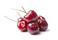 6 Cherries Royalty Free Stock Photo