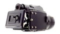 645 medium format camera opened