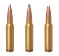 7.62mm bullet Royalty Free Stock Photo