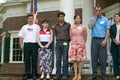 76 new American citizens Royalty Free Stock Photo