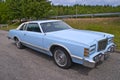 77 mod. Ford LTD Landau for Sale Royalty Free Stock Photo