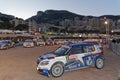 79th Rally de montecarlo , centenary' edition Royalty Free Stock Photo
