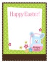 8.5x11 Easter Flyer Template Royalty Free Stock Photo