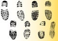 8 Detailed Shoeprints