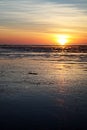 80 Mile Beach Sunset Royalty Free Stock Photo