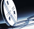 8mm film roll Royalty Free Stock Photo