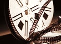 8mm film roll Royalty Free Stock Photo