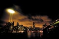 9/11 Tribute In Light Panorama