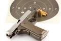 9-mm handgun Royalty Free Stock Photo