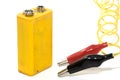 9 volt battery Royalty Free Stock Photo