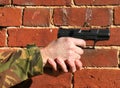 9mm Pistol Royalty Free Stock Photo