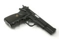 9mm Semi-Automatic Handgun Royalty Free Stock Photo