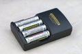 AA/AAA Battery Charge Royalty Free Stock Photo