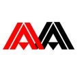 Aa logo design