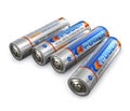 AA size batteries Royalty Free Stock Photo