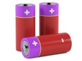 AA size batteries Royalty Free Stock Photo