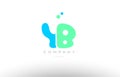 AAAAA alphabet letter blue green logo icon design