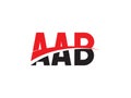 AAB Letter Initial Logo Design Vector Illustration Royalty Free Stock Photo