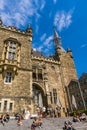 Aachen/ Germany: The Historical Town Hall from the Katschhof Square