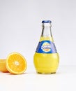 Studioshot of Orangina orange lemonade