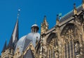 Aachener Dom in Aachen Royalty Free Stock Photo