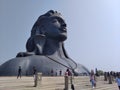 112 Aadi yogi statute,coimbatore,Tamilnadu,india Royalty Free Stock Photo