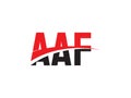 AAF Letter Initial Logo Design Vector Illustration