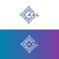 aal tech initial logo design icon for technology, Digital, Tech business, aal tech logo, aal technology logo