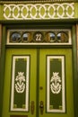 Aalborg, Denmark: Beautiful old door to the old town building