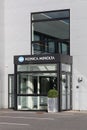 Konica Minolta office building Royalty Free Stock Photo