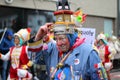 Aalst Carnival 2020 parade, `Ajuinboer`, Belgium