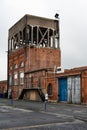 Aalst, Flemish Brabant, Belgium - Industrial brick stone site, now transformed to a multiple purpose hall