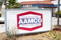 AAMCO sign Royalty Free Stock Photo