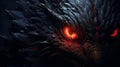 Dark And Scary Dragon Eyes Wallpapers: Life-like Avian Illustrations In 32k Uhd