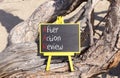 AAR After action review symbol. Concept words AAR After action review on beautiful yellow blackboard. Beautiful old tree
