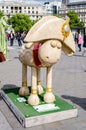 Aardman's Shaun The Sheep Character in Central London