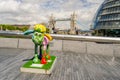 Aardman's Shaun The Sheep Character in Central London